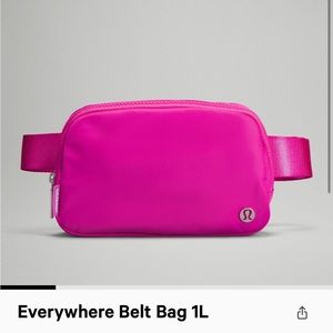 NWT Lululemon Belt Bag - Sonic Pink 💗 Still in the bag!